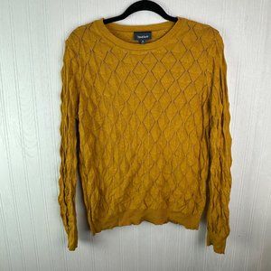 ModCloth sweater mustard long‎ sleeve size medium